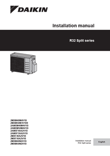 2MXM-M9,2AMXM-M,2AMXF-A,2MXF-A,2MXM-N_3PEN600450-2D_Installation manual_English download